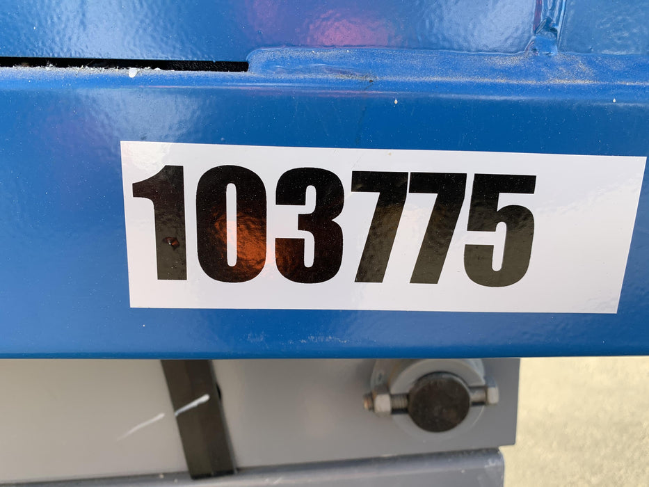 2020 Genie GS-1930 Solid Non Marking Tires, Beacon, Folding rails with half height swing gate, 800W Inverter