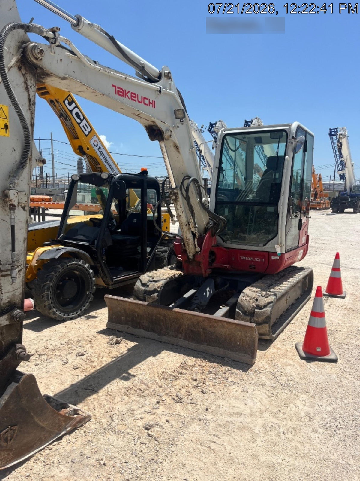 2020 Takeuchi TB250-2C Cab/Heat/Air, Rubber Tracks, Manual TAG QC