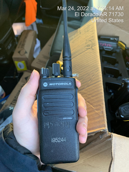 2021 MOTOROLA XPR3300E