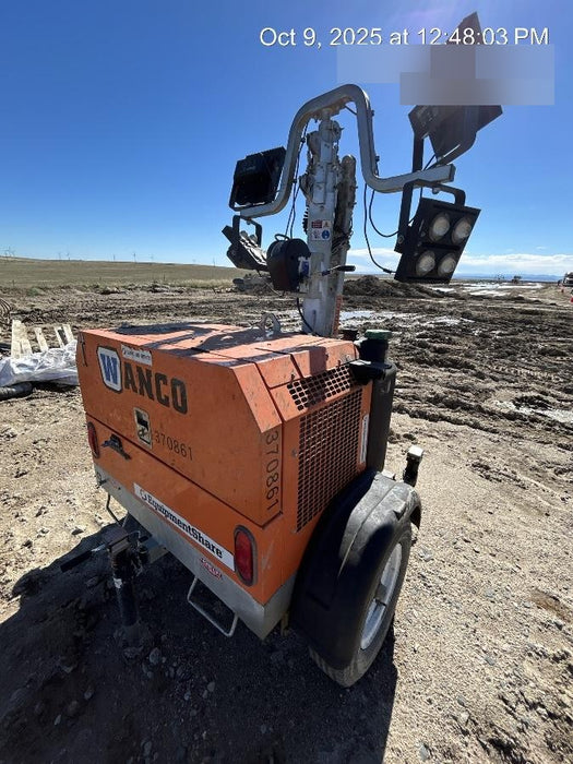 2023 Wanco WLTT-4MM4K Diesel, Deep Sea Controller, Shore Power Plug, Auto Start, (4) 350W LED Floodlights, 4kW Generator, 60 Gal Fuel Tank, 2" Ball, T3