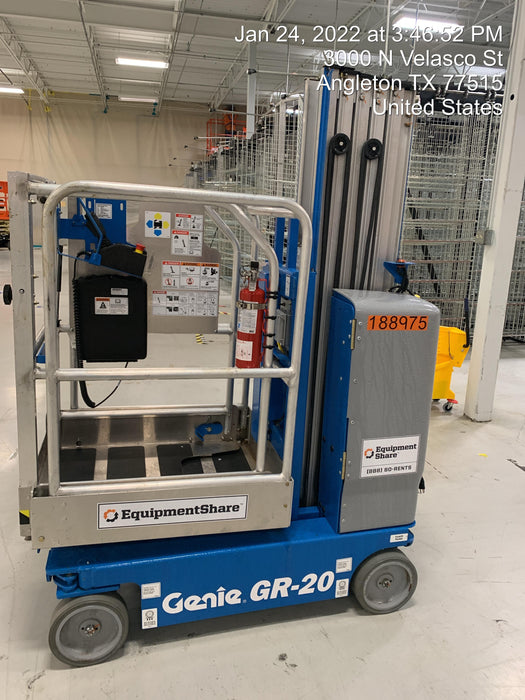 2021 GENIE GR-20