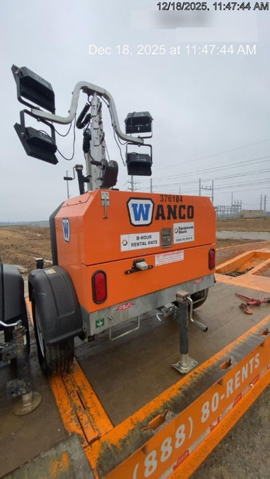 2023 Wanco WLTT-4MM4K Diesel, Deep Sea Controller, Shore Power Plug, Auto Start, (4) 350W LED Floodlights, 4kW Generator, 60 Gal Fuel Tank, 2" Ball, T3