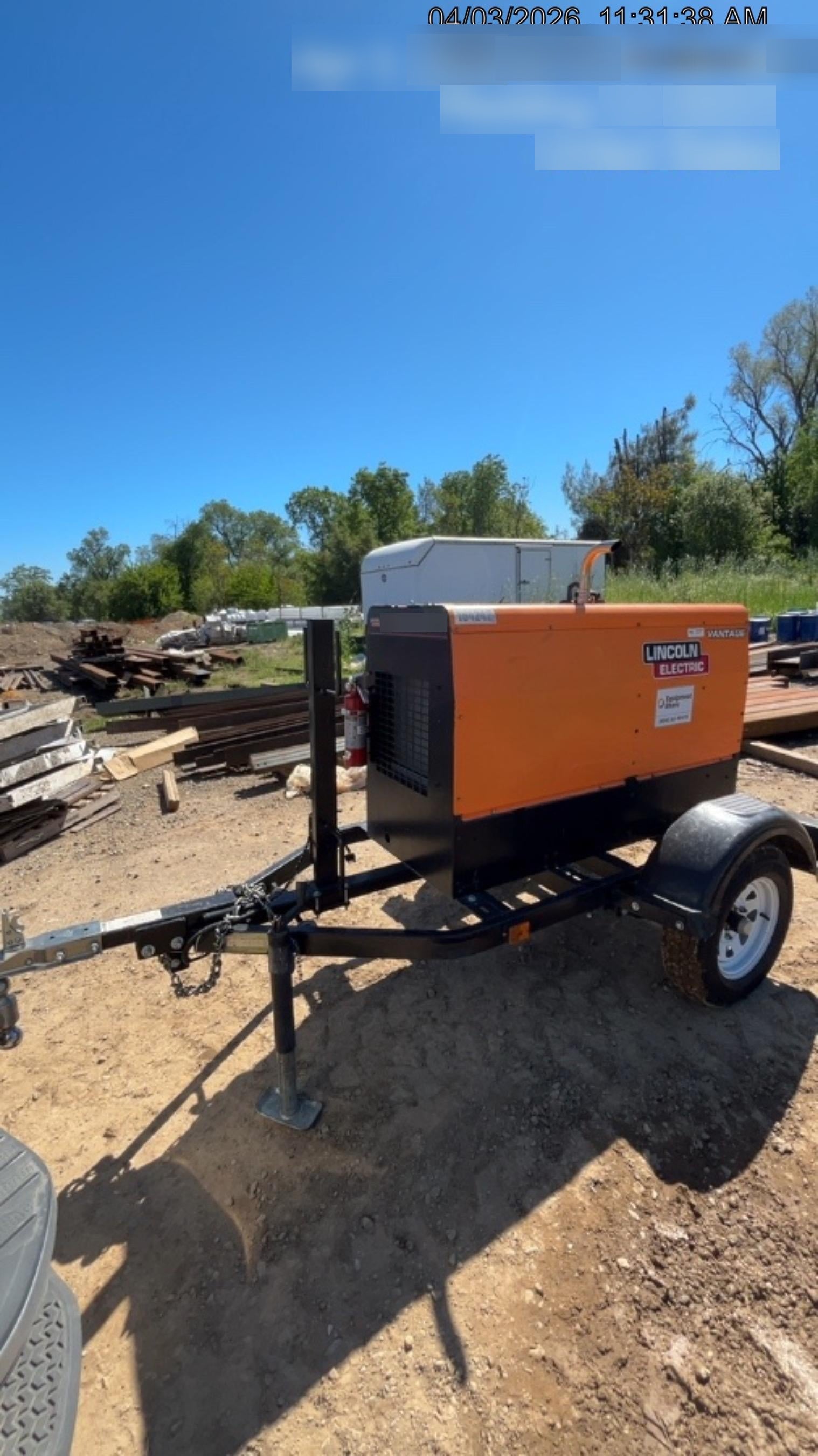 2021 Lincoln Electric Vantage 322 VANTAGE 322 READY-PAK 3