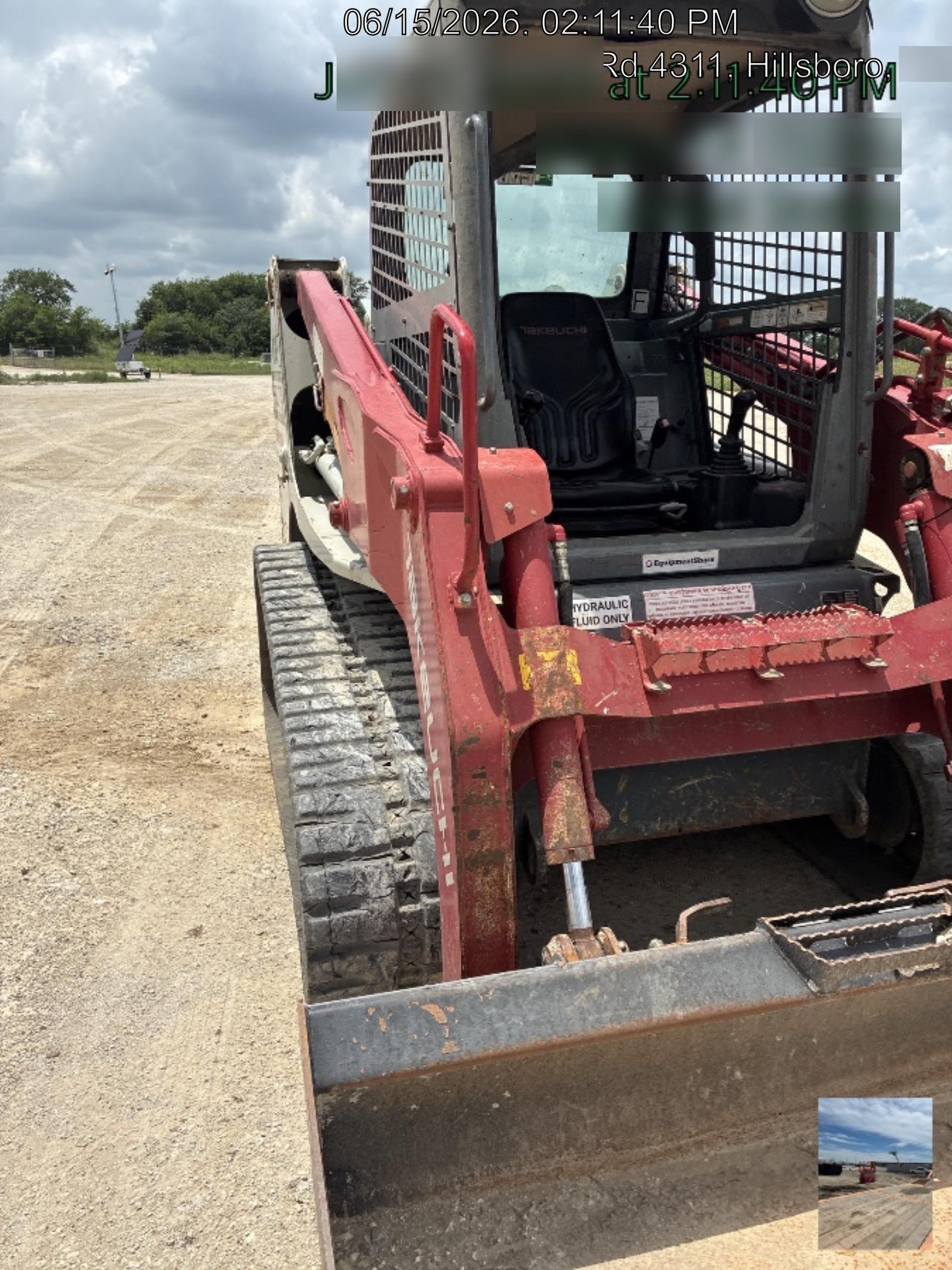2020 Takeuchi TL12R2-R Canopy, Manual QC