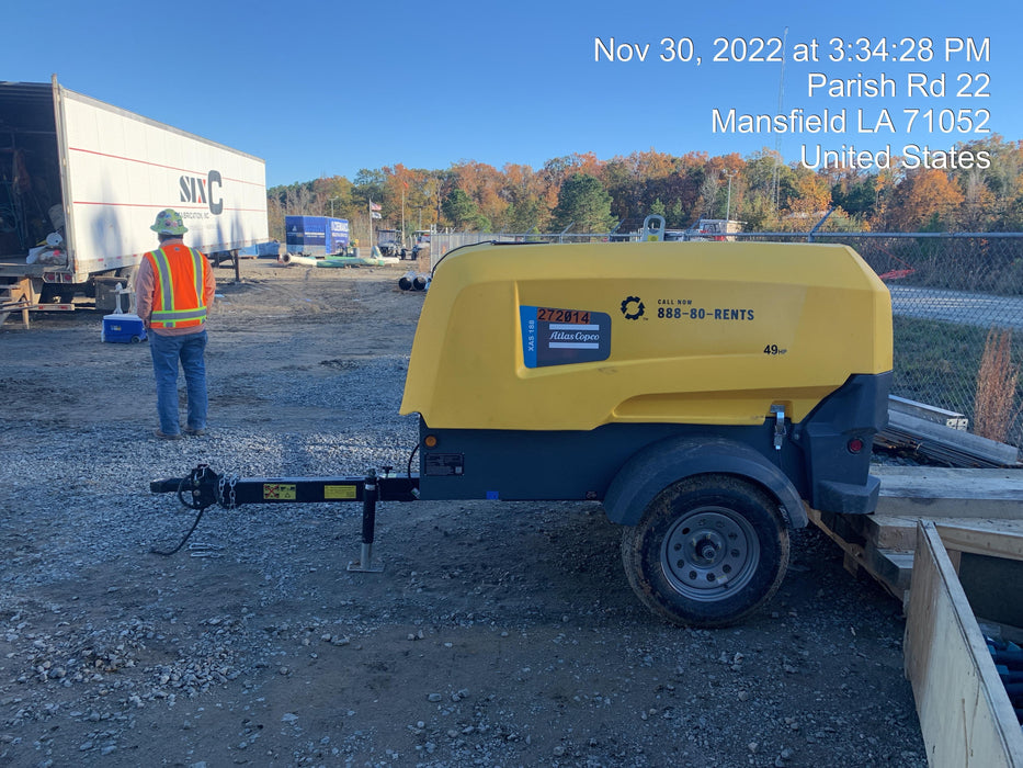 2022 ATLAS COPCO XAS188 CWK