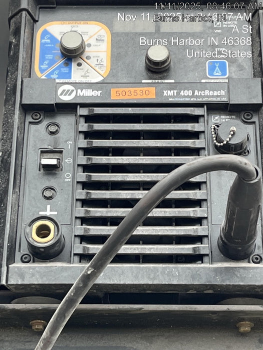 2025 MILLER ELECTRIC XMT 400