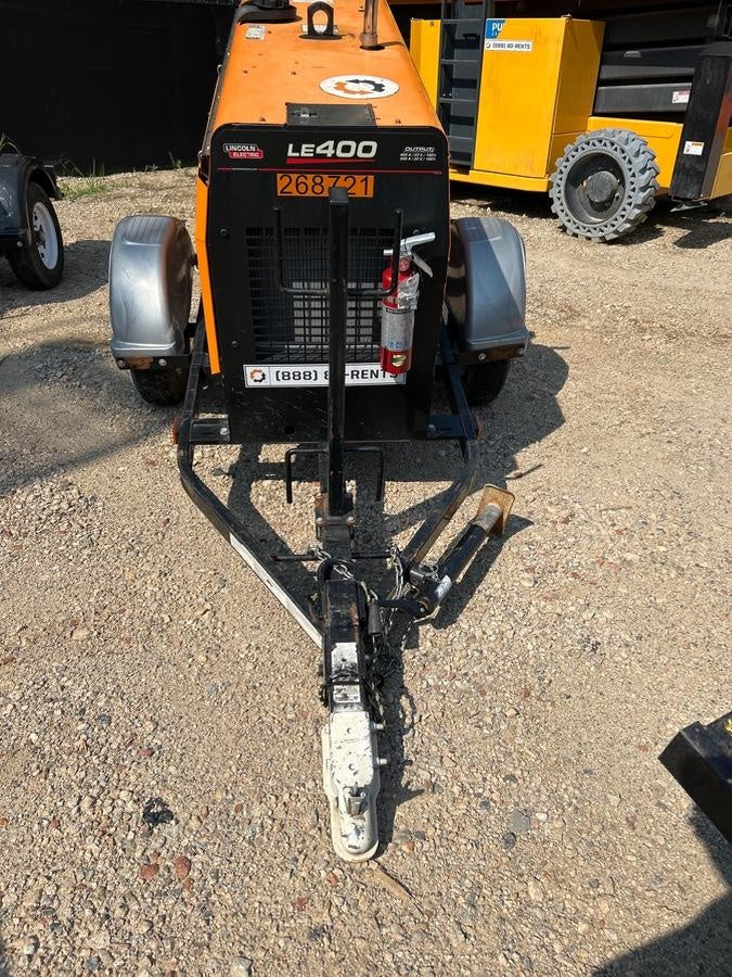 2022 Lincoln Electric LE400 Kubota V1505, Trlr, Cable Rack, Light Kit, ES Decals, T3
