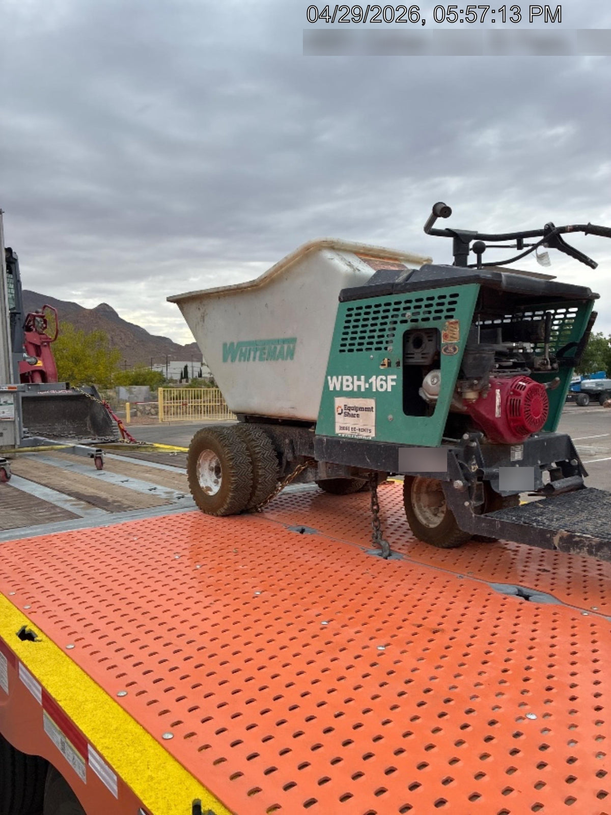 2020 MULTIQUIP WBH-16F