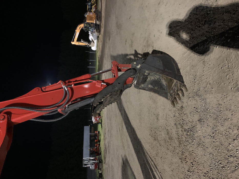 2020 Link-Belt 80X3EX 7'2" ARM, 17.7" rubber tracks, Multi function aux hydraulics