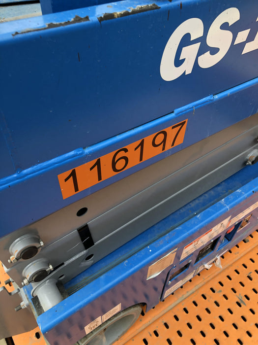 2020 Genie GS-1930 Solid Non Marking Tires, Beacon, Folding rails with half height swing gate