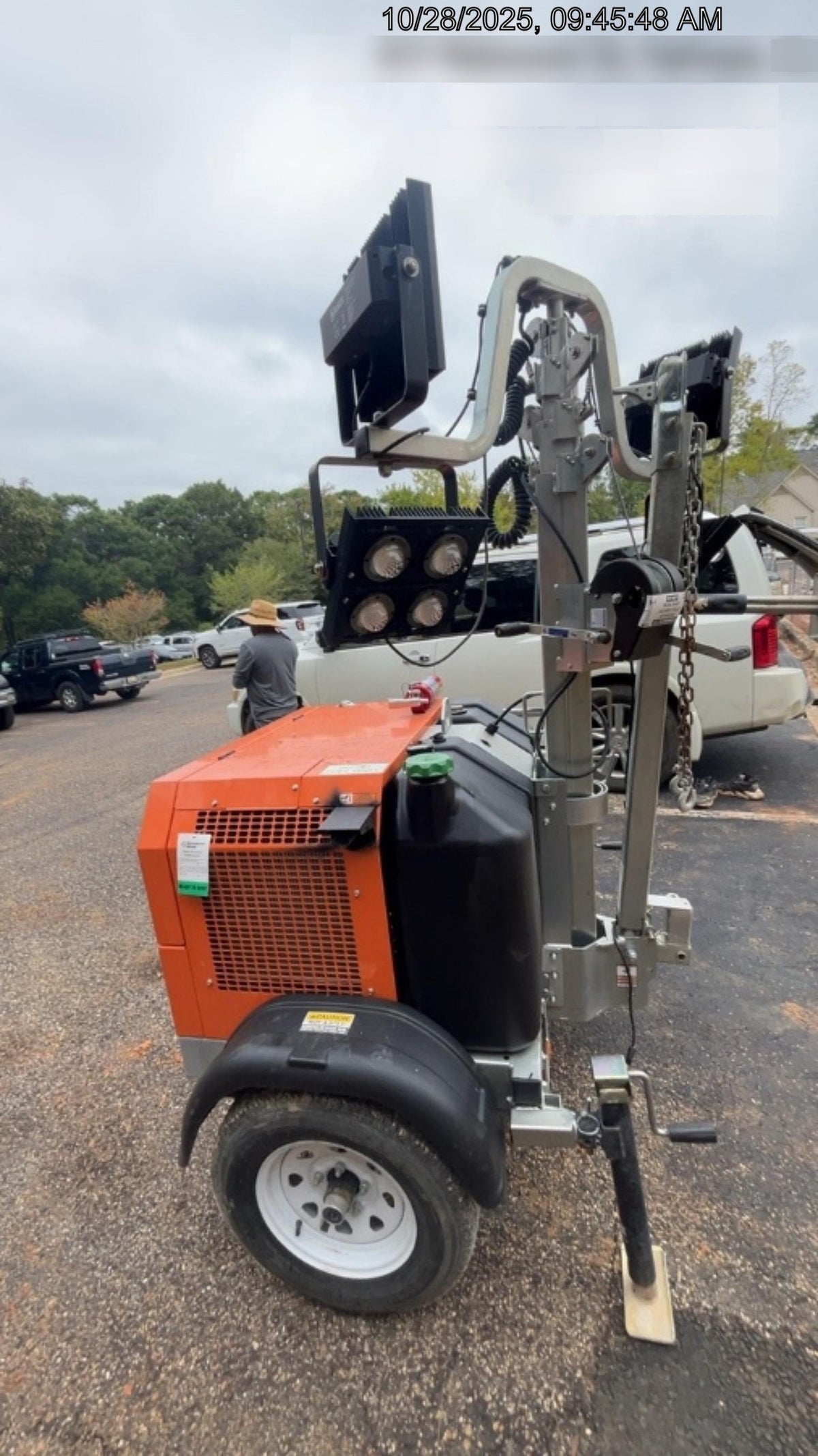 2024 Wanco WLTT-4MM4K Diesel, Deep Sea Controller, Shore Power Plug, Auto Start, (4) 350W LED Floodlights, 4kW Generator, 60 Gal Fuel Tank, 2" Ball, T3