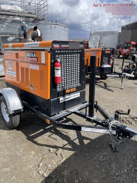 2022 Lincoln Electric Vantage 549X Crosslink Technology, Trailer Mounted, ES Decals, T3