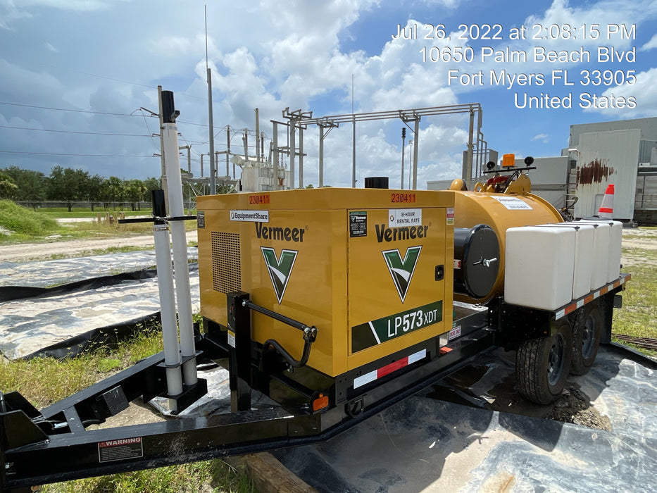 2022 Vac-Tron LP573XDT T4 Koehler Diesel Engine, 500 Gallon Debris Tank, x2 100 Gallon Water Tanks