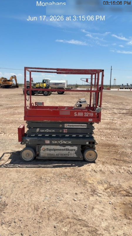 2019 Skyjack SJIII-3219 Standard w/Trojan Batteries