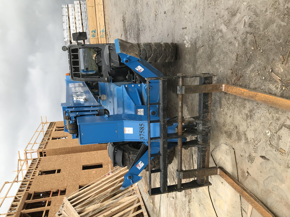 2019 Genie GTH-1056 Canopy, Solid RT Tires, LED Work Lights, Beacon 60" QA Carriage, 60" Forks