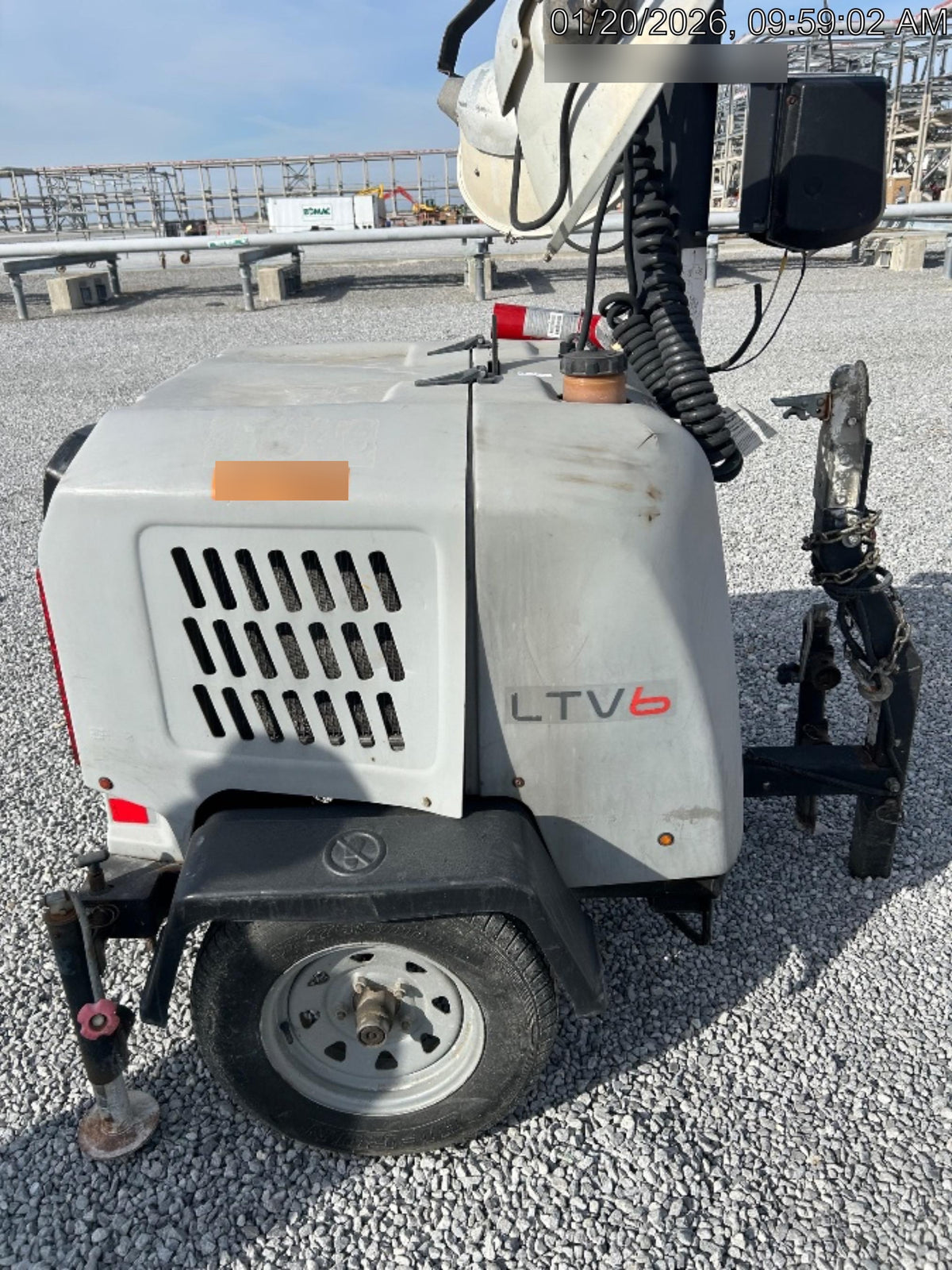 2019 Wacker Neuson LTV6K-MH Power mast, 1100W MH, Fuel Sensors, Wiring Harness