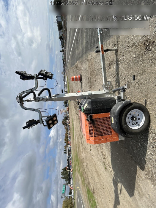 2024 Wanco WLTT-4MM4K Diesel, Deep Sea Controller, Shore Power Plug, Auto Start, (4) 350W LED Floodlights, 4kW Generator, 60 Gal Fuel Tank, 2" Ball, T3