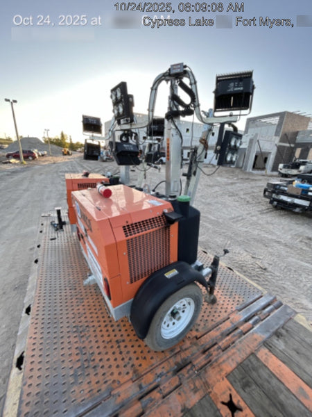 2023 Wanco WLTT-4MM4K Diesel, Deep Sea Controller, Shore Power Plug, Auto Start, (4) 350W LED Floodlights, 4kW Generator, 60 Gal Fuel Tank, 2" Ball, T3