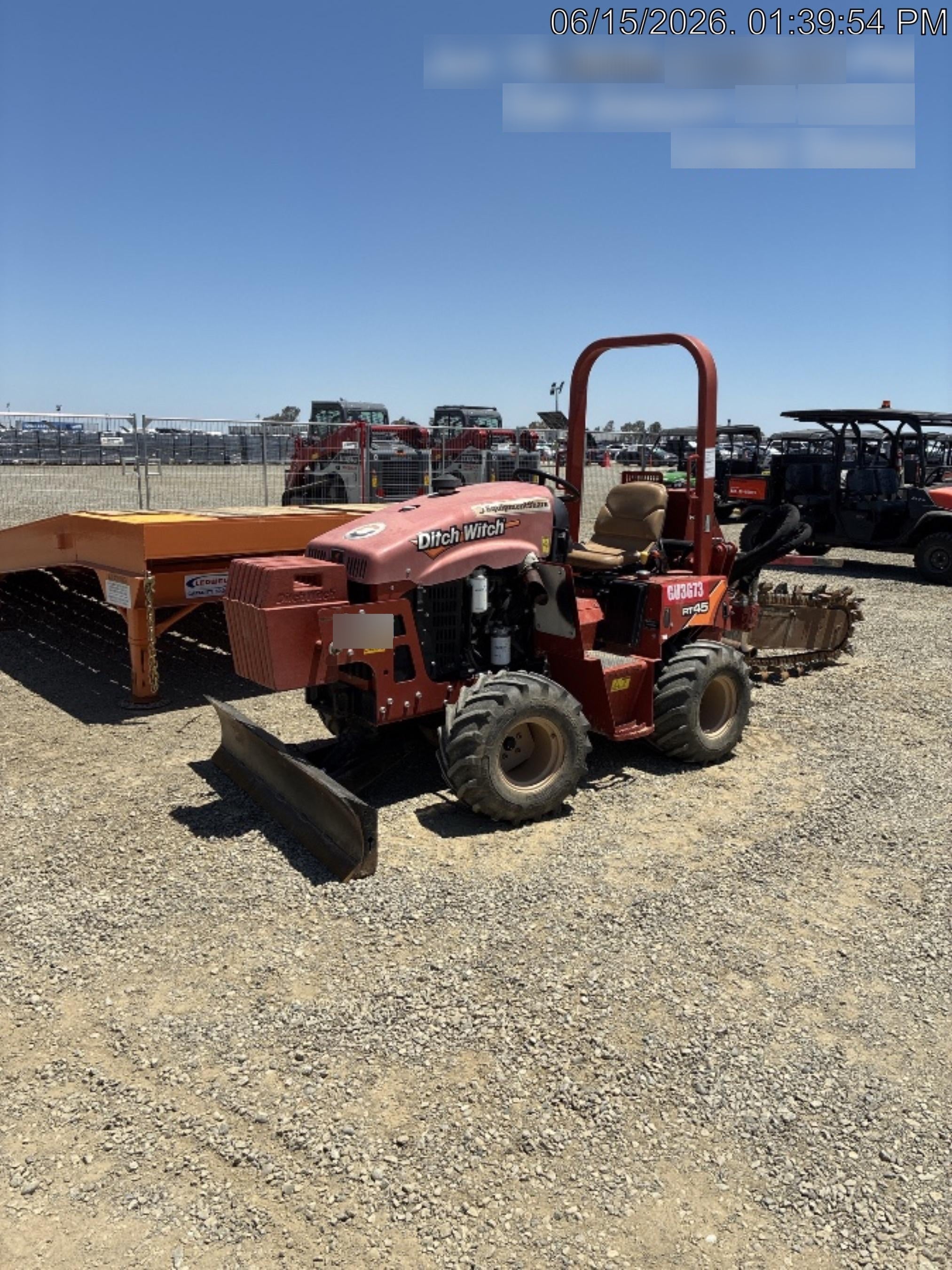 2019 DITCH WITCH RT45A