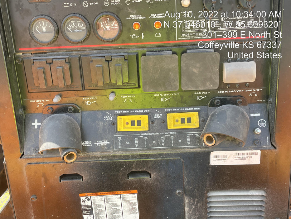 2021 Lincoln Electric Vantage 322 VANTAGE 322 READY-PAK 3