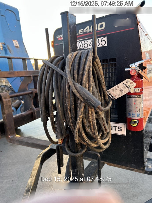 2023 Lincoln Electric LE400 Kubota V1505, Trlr, Cable Rack, Light Kit, ES Decals, T3