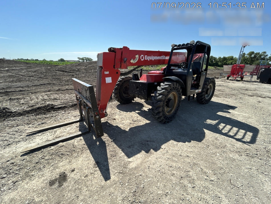 2019 Manitou MTA8044 74hp T4F, Open ROPS, Cab and Boom LED work lights, Auxiliary Hydraulics, Solid Tires, Amber strobe, Lift Hook 66" Carriage, 60" Forks