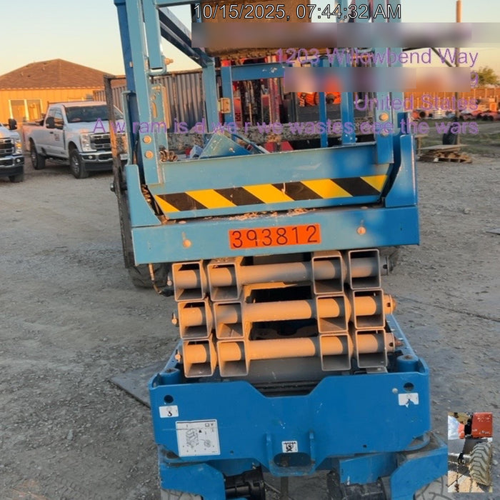 2017 Genie GS-1930 Genie GS1930 Scissor Lift