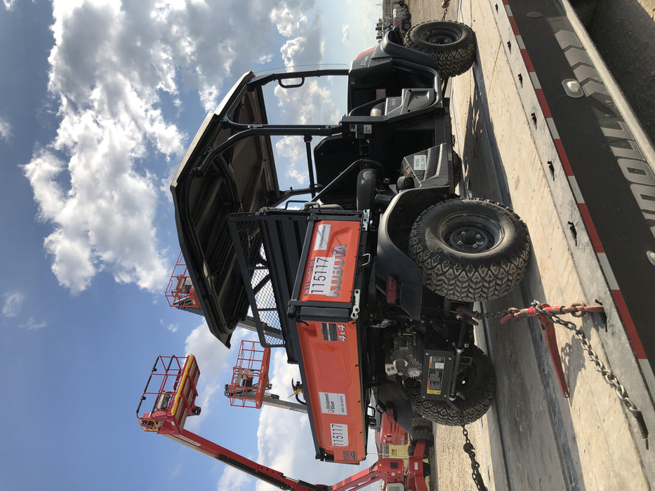 2020 Kubota RTV-X1140W-H Canopy, 4-Seater, Diesel, Windshield Acrylic Clear, Strobe Light, Backup Alarm
