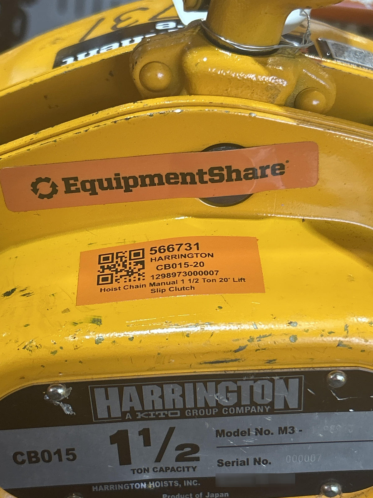 2025 HARRINGTON CB015-20