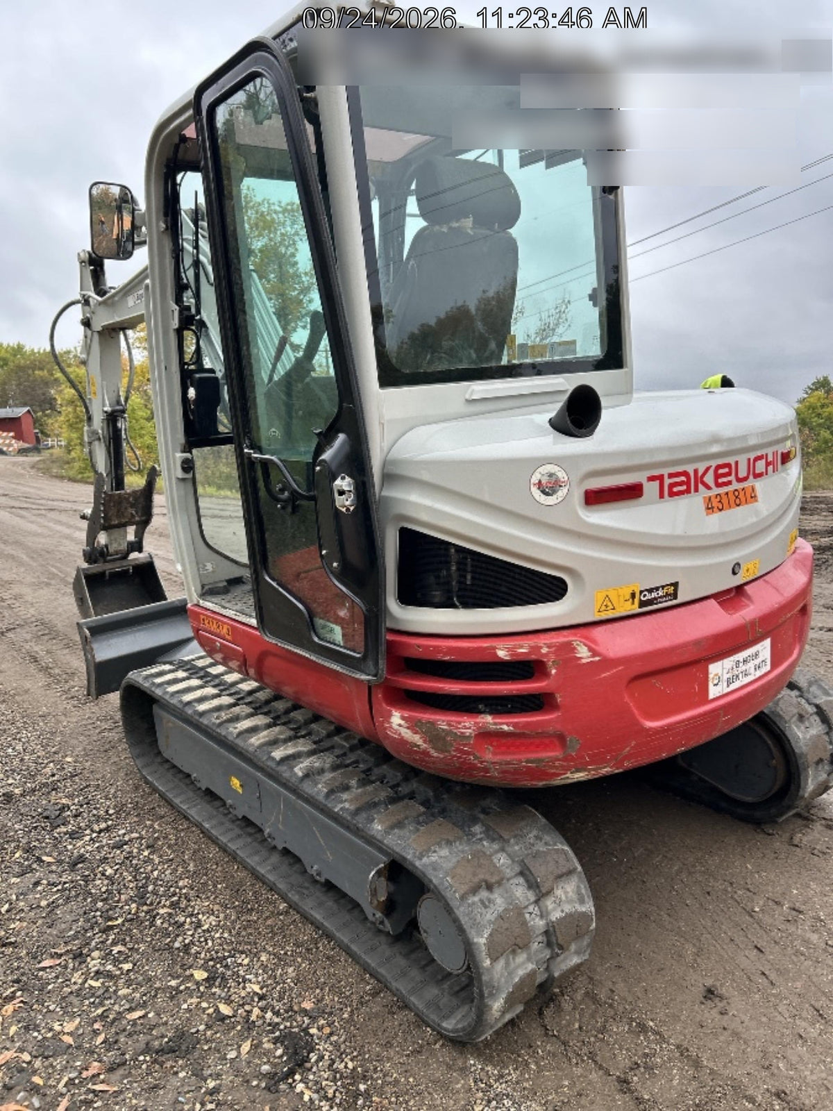 2024 TAKEUCHI TB250-2CR