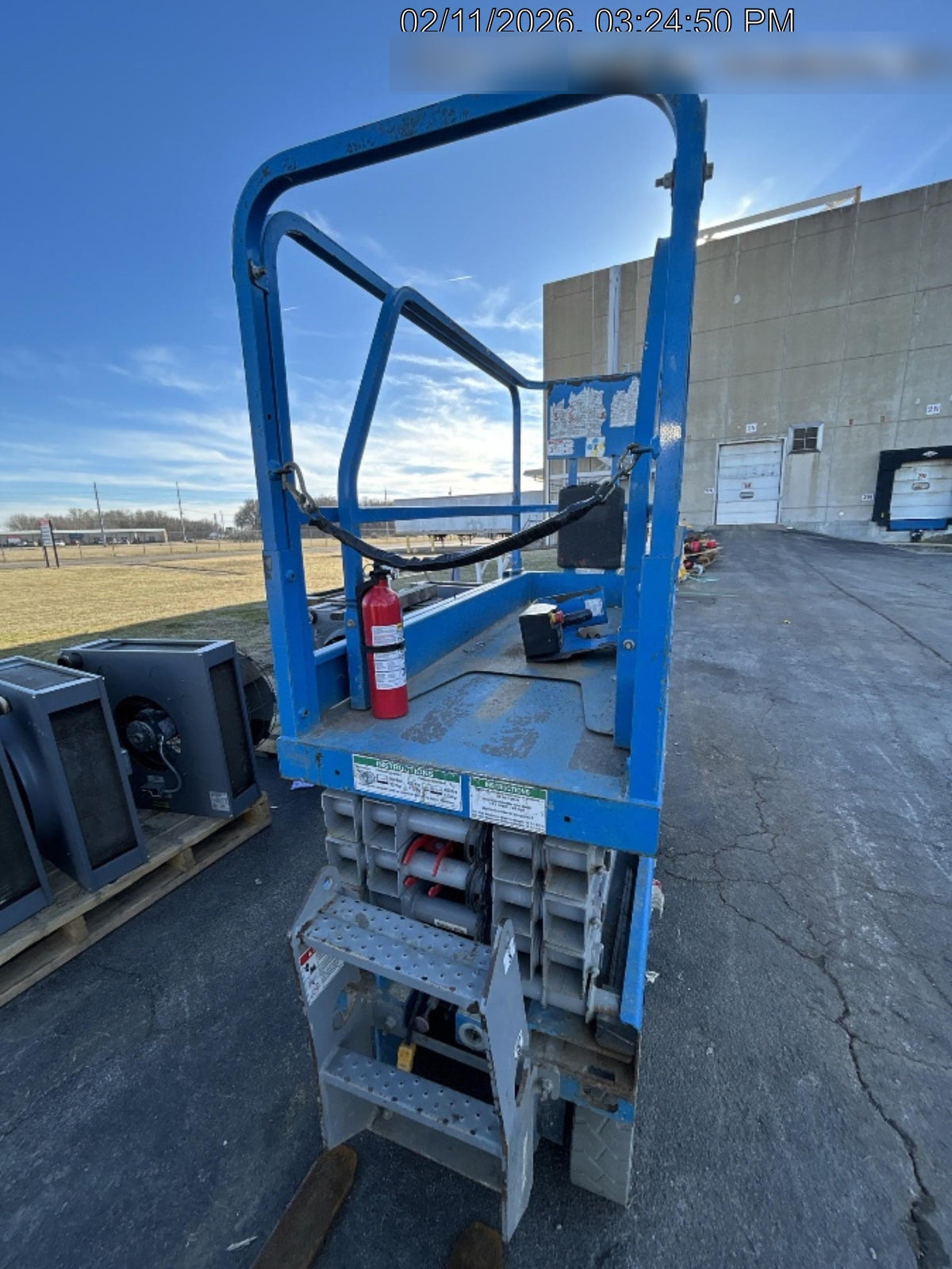 2018 Genie GS-1930 Genie GS-1930 w/Fixed Rail, Chain Entry