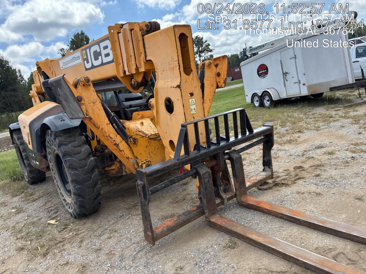 2020 JCB 510-56 Canopy, Solid Tires, Work Lights, Beacon, Aux Hydraulics, Back up Alarm, Lifting Eye, ES Decals