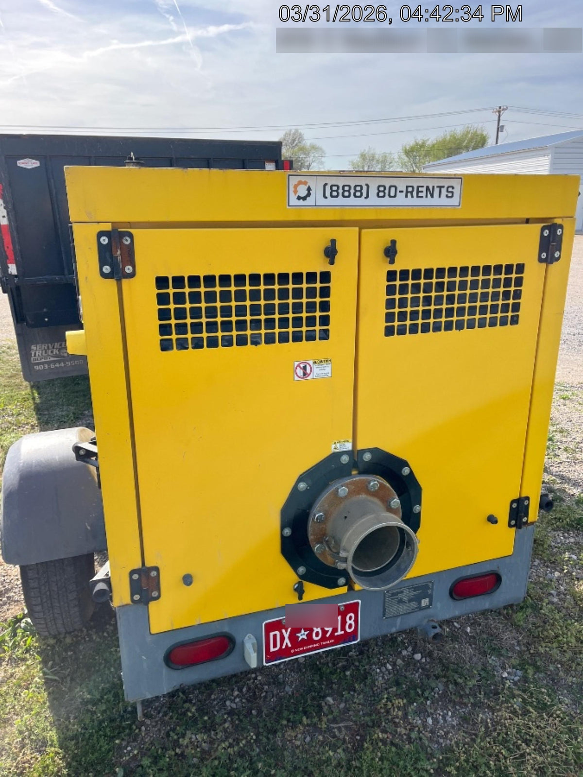 2020 ATLAS COPCO PAS 150 HF CS Enclosed