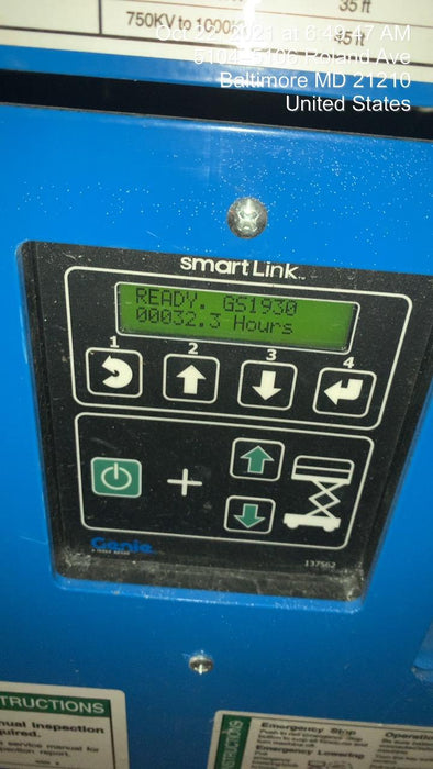 2020 Genie GS-1930 Fixed rails with chain entry gate - Pre A92.20