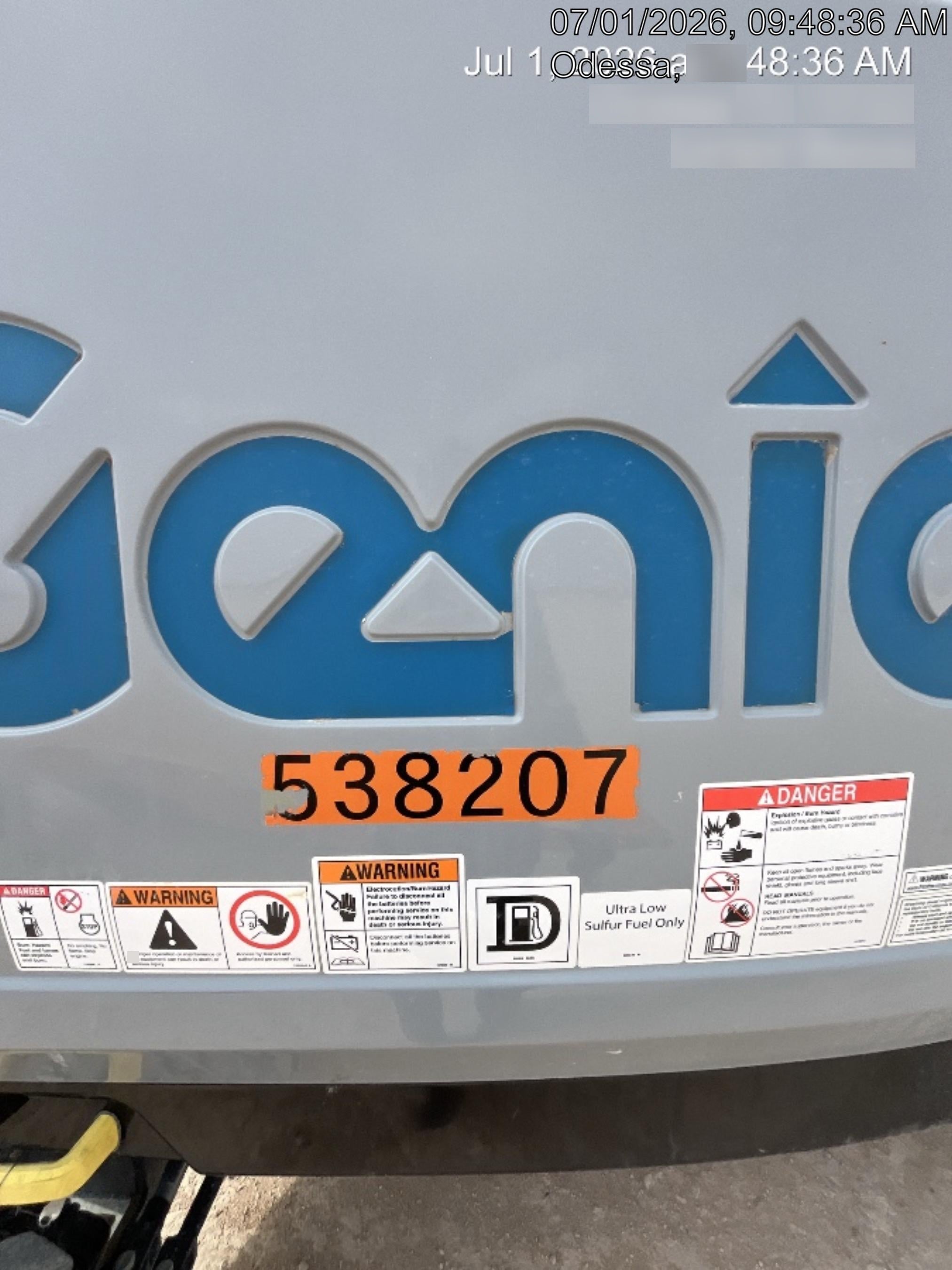 2025 GENIE S-45 XC
