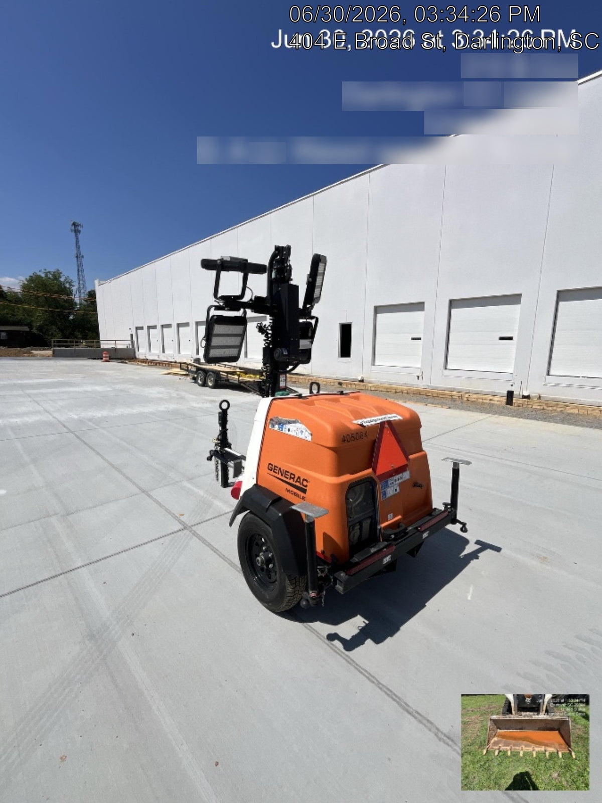 2024 Generac MLT6SKDS-STD4 ELEC WINCH Diesel, Electric Winch Mast, Powerzone Controller, (4) 320W LED Lights, 4kW Generator, 39.9 Gal Fuel Tank, 2" Ball, T3