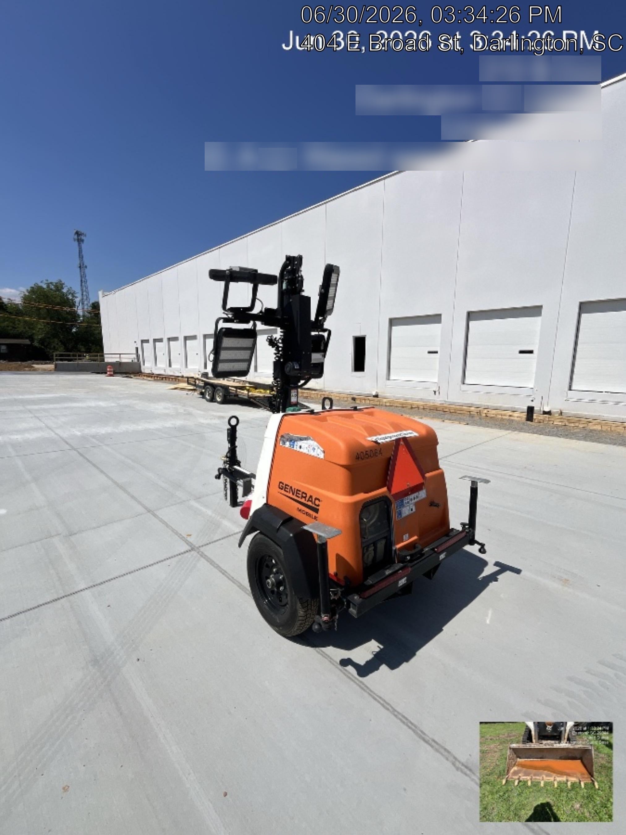 2024 Generac MLT6SKDS-STD4 ELEC WINCH Diesel, Electric Winch Mast, Powerzone Controller, (4) 320W LED Lights, 4kW Generator, 39.9 Gal Fuel Tank, 2" Ball, T3