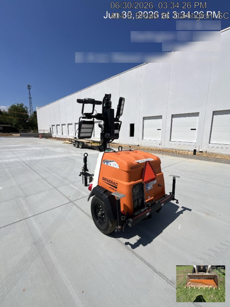 2024 Generac MLT6SKDS-STD4 ELEC WINCH Diesel, Electric Winch Mast, Powerzone Controller, (4) 320W LED Lights, 4kW Generator, 39.9 Gal Fuel Tank, 2" Ball, T3