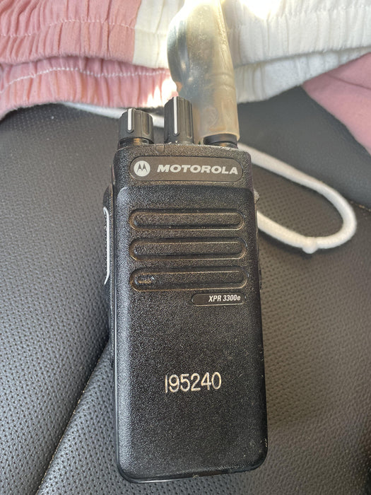2021 MOTOROLA XPR3300E