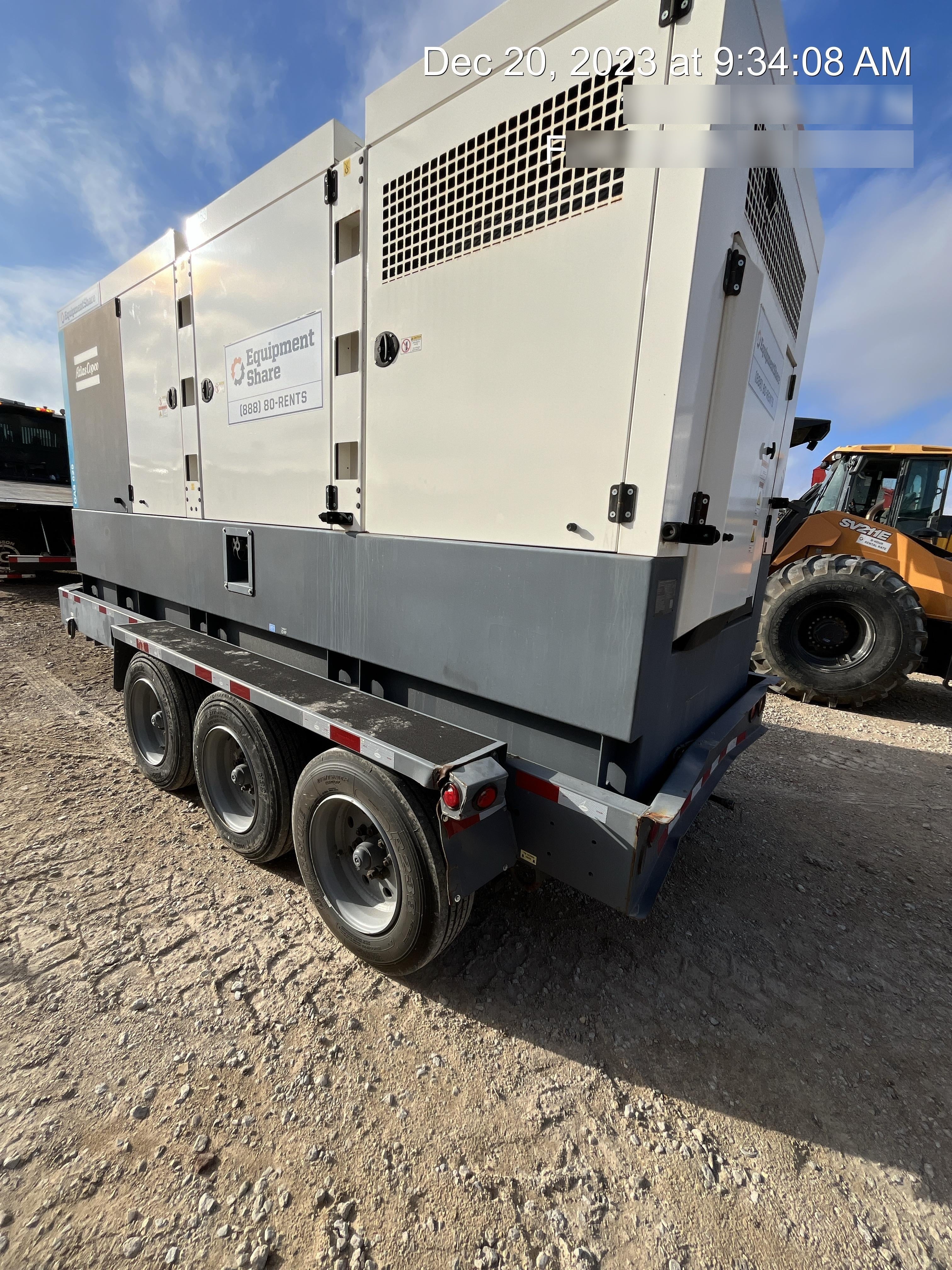 2020 ATLAS COPCO QAS625