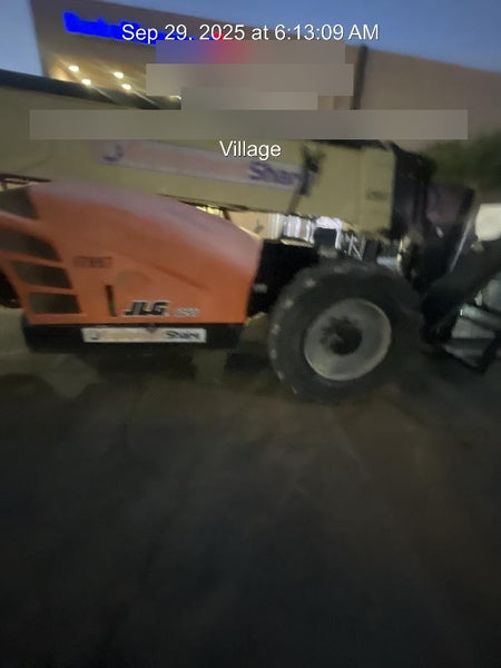 2019 JLG 1255 JLG 1255 T4F w/Open ROPS, Solid Tires, Work Lights/Beacon, 60" Carriage/Forks