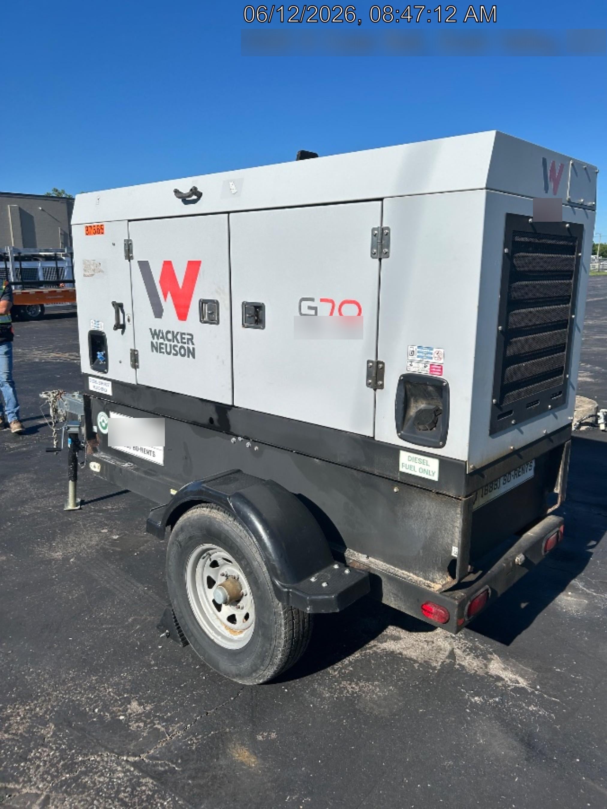 2019 WACKER NEUSON G70
