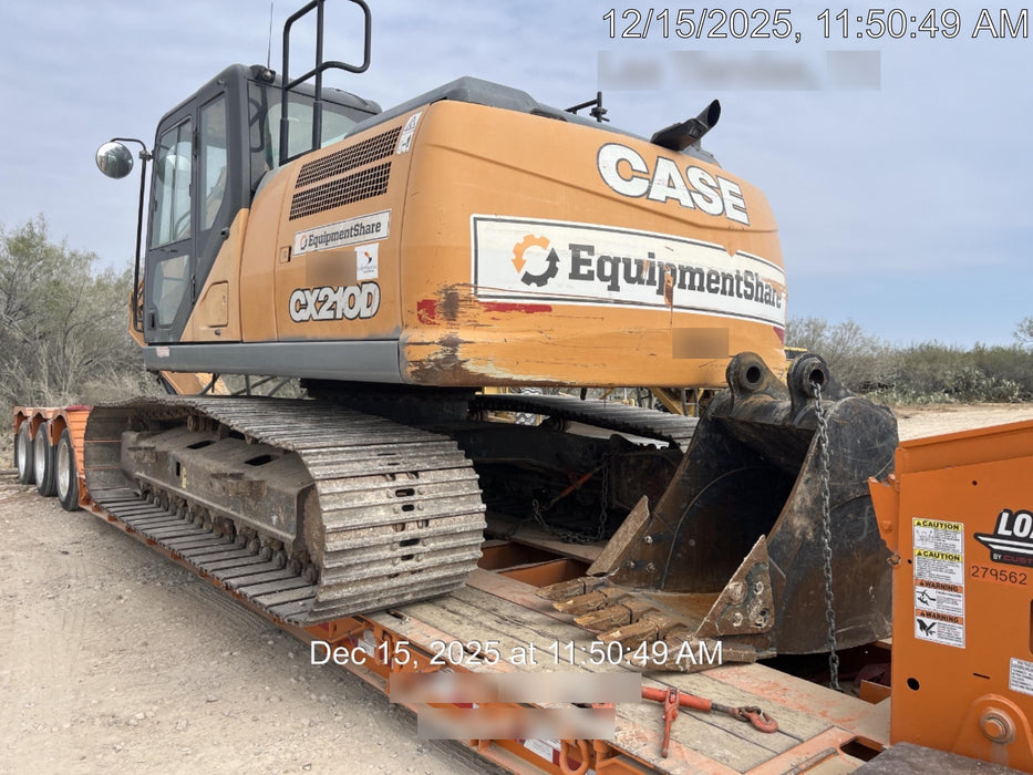 2019 CASE CX210D