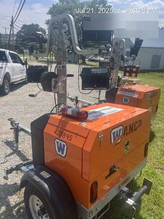 2024 Wanco WLTT-4MM4K Diesel, Deep Sea Controller, Shore Power Plug, Auto Start, (4) 350W LED Floodlights, 4kW Generator, 60 Gal Fuel Tank, 2" Ball, T3