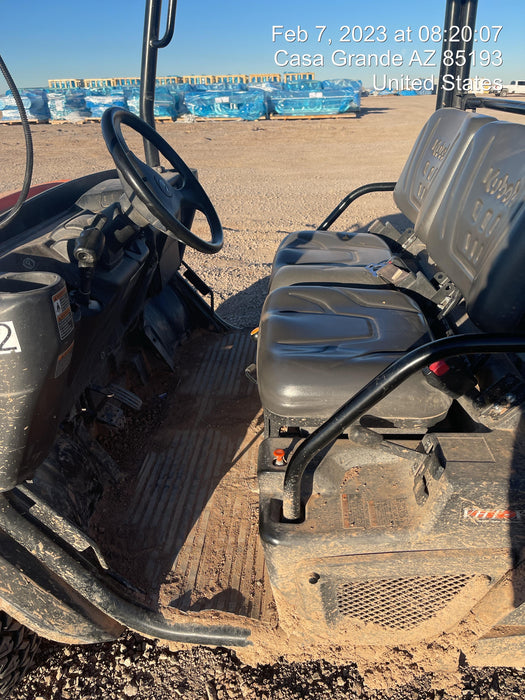2022 Kubota RTV-X1140W-H Plastic Canopy, Windshield Acrylic Clear, LED Strobe Light, Wire Harness Kit, Back up Alarm