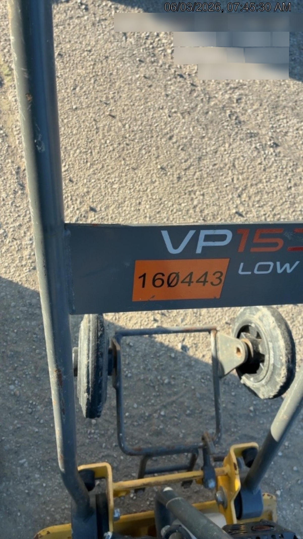 2021 WACKER NEUSON VP1550AW