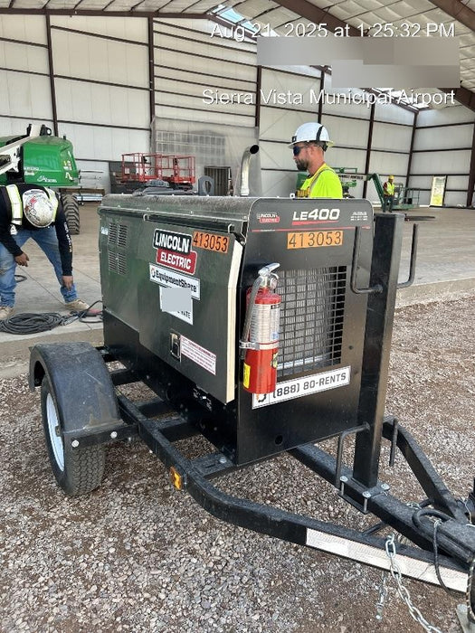 2024 Lincoln Electric LE400 Kubota V1505, Trlr, Cable Rack, Light Kit, ES Decals, T3