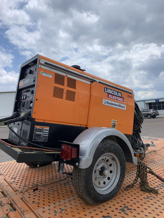 2022 Lincoln Electric LE400 Kubota V1505, Trlr, Cable Rack, Light Kit, ES Decals, T3