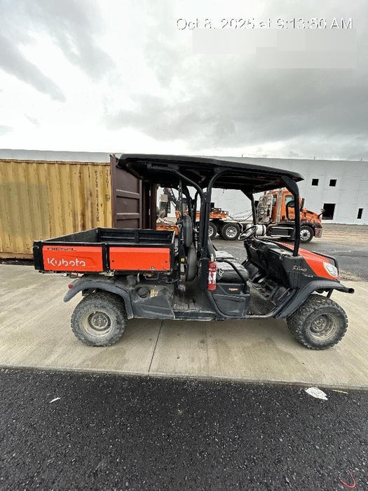 2021 Kubota RTV-X1140W-H Plastic Canopy, Windshield Acrylic Clear, LED Strobe Light, Wire Harness Kit, Back up Alarm