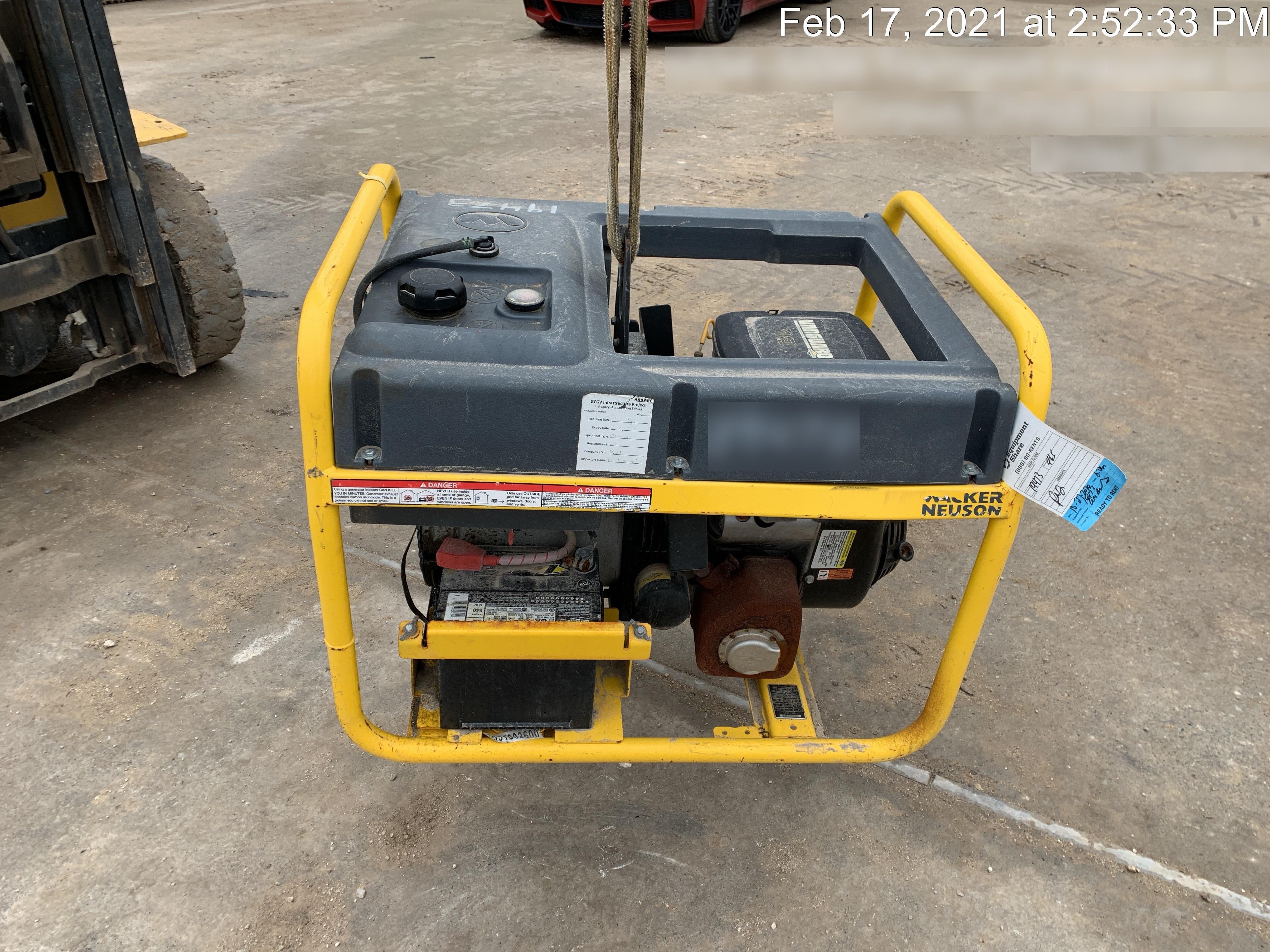 2018 WACKER NEUSON GPS9700V